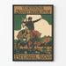 Plakat vintage festiwalu śpiewu niemieckiego 1907 Breslau