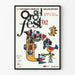 Kolorowa dekoracja ścienna na plakat 7. Międzynarodowy Festiwal Organowy Waldkirch 2002