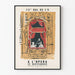 Plakat vintage Bal X na Operze 1962