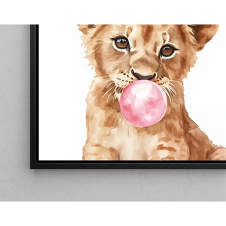 Plakat Lionceau Bubble Gum - Słodycz i Oryginalność