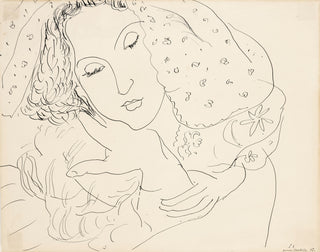 Portrait de Nézy, 1942 – œuvre graphique d’Henri Matisse
