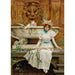 Reprodukcja obrazu Przy fontannie (Dwie gołębie) - Vittorio Matteo Corcos