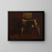 Un taureau primé - Abbott Handerson Thayer — oprawiony obraz na ścianie