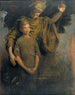 Chłopiec i anioł - Abbott Handerson Thayer — widok dzieła