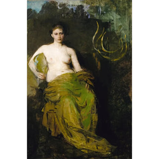 Abbott Handerson Thayer - Half Draped Figure.webp