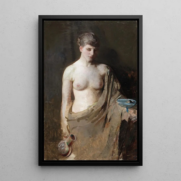Hébé - Abbott Handerson Thayer — oprawiony obraz na ścianie