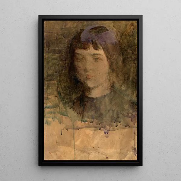 Marie - Abbott Handerson Thayer — oprawiony obraz na ścianie