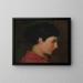 Tête de portrait - Abbott Handerson Thayer — oprawiony obraz na ścianie