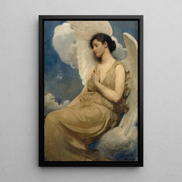 Reprodukcja obrazu Postać z skrzydłami - Abbott Handerson Thayer