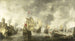 Bitwa flotów weneckich i holenderskich przeciwko Turków w zatoce Foya, 1649 - Abraham Beerstraaten — widok dzieła