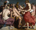 Wenus karcąca Jowisza - Abraham Janssens — widok dzieła