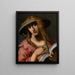 Sibylle - Abraham Janssens — oprawiony obraz na ścianie