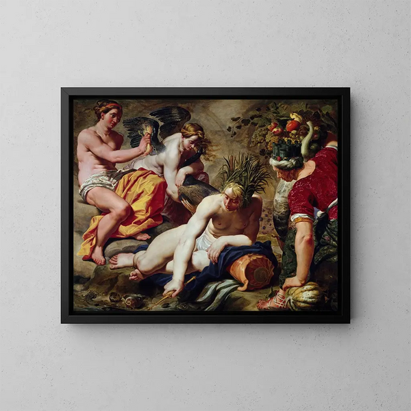 Les Quatre Éléments - Abraham Janssens — oprawiony obraz na ścianie