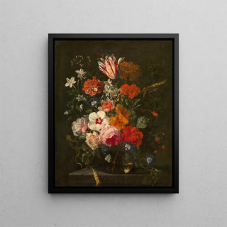 Abraham Mignon - Flowers in a Vase.webp
