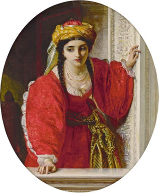 Abraham Solomon - Juliet at her Balcony.webp