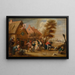 Targi na polu - Abraham Teniers — oprawiony obraz na ścianie