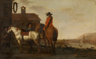 Abraham Van Calraet - Stopping Place for Horsemen and Horses.webp