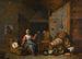 wnętrza z matką przędzącą przy kołysce - Abraham Willemsens — widok dzieła