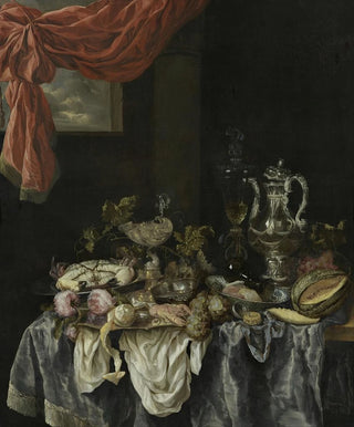 Abraham van Beijeren - Sumptuous Still Life.webp