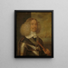 Portret Jakuba Barona van Wassenaer, pana d'Obdam, dowódcy floty holenderskiej i West-Frise - Abraham van Westerveld — oprawiony obraz na ścianie