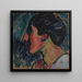 Abstrakcja - Wassily Kandinsky — oprawiony obraz na ścianie
