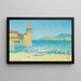 Le Port de Collioure - Achille Laugé — oprawiony obraz na ścianie