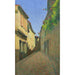Ruelle au balcon fleuri - Achille Laugé — widok dzieła