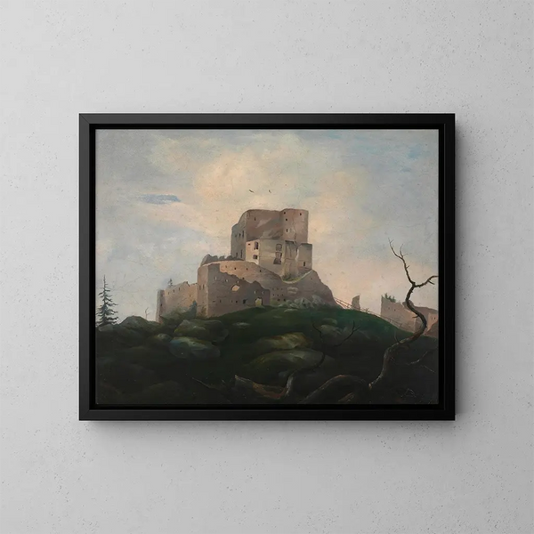 La ruine de Wittinghausen - Adalbert Stifter — oprawiony obraz na ścianie