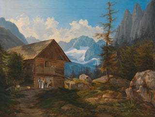 W dolinie Gosau, Górna Austria - Adalbert Stifter — widok dzieła
