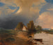 Część łąk zachodnich Węgier z nadciągającą burzą - Adalbert Stifter — widok dzieła