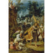 Le Retable de Francfort de l'Exaltation de la Vraie Croix Entrée de l'empereur Héraclius à Jérusalem - Adam Elsheimer