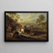 Choc de cavalerie ou Combat de cavalerie - Adam Frans van der Meulen — oprawiony obraz na ścianie