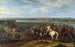 Louis XIV przechodzący przez Holandię w Lobith - Adam Frans van der Meulen — widok dzieła