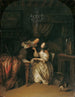 Le galant aide - Adam Johann Braun — widok dzieła