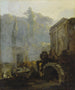 Cmentarz włoski - Adam Pynacker — widok dzieła