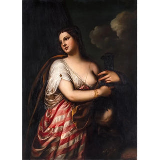 Adelaide Leuhusen - Judith with Holofernes Head Copy after Alessandro Varotari.webp