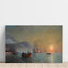 Reprodukcja obrazu Pożegnanie przed wyruszeniem w podróż z Port Palos w Hiszpanii - Ivan Konstantinovich Aivazovsky