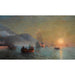 Reprodukcja obrazu Pożegnanie przed wyruszeniem w podróż z Port Palos w Hiszpanii - Ivan Konstantinovich Aivazovsky
