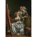 autoportret z dwoma uczniami Marie Gabrielle Capet i Marie Marguerite Carreaux de Rosemond - Adélaïde Labille-Guiard — widok dzieła