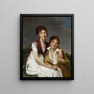 Adle Romany - Portrait Of AmlieJustine And Charlesdouard Pontois.webp