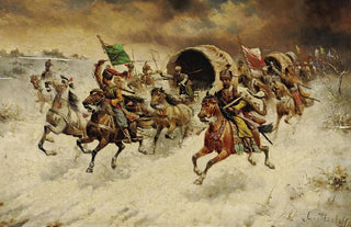 Adolf BaumgartnerStoiloff - Gold Transport In Siberia.webp