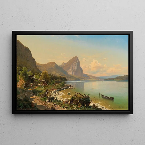 Adolf Chwala - Partie am Mondsee.webp