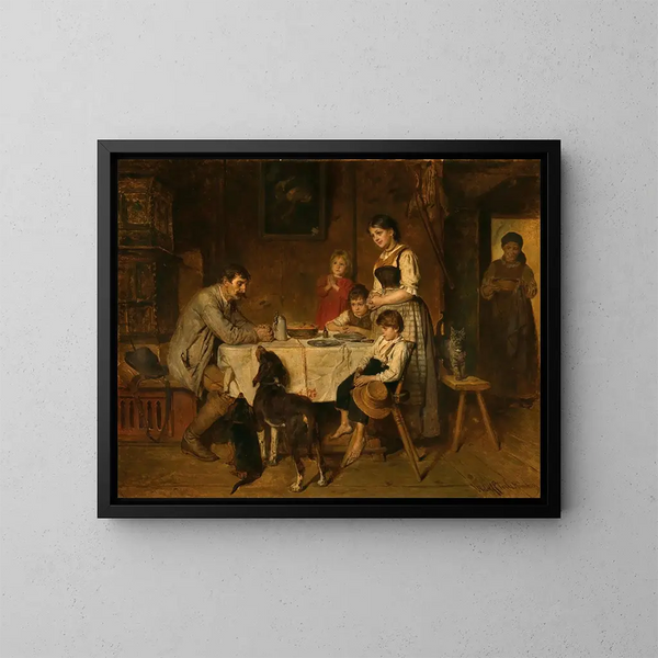 La Grâce - Adolf Eberle — oprawiony obraz na ścianie