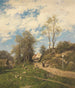 Wiosenny poranek - Adolf Heinrich Lier — widok dzieła