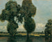 Srebrne topole - Adolf Hölzel — widok dzieła