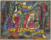 La Nativité - Adolf Hölzel — widok dzieła