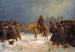 La Retraite de Napoléon de Russie - Adolf Northen — widok dzieła