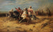 Arabskich jeźdźców - Adolf Schreyer — widok dzieła