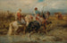 Przechodzący strumień - Adolf Schreyer — widok dzieła