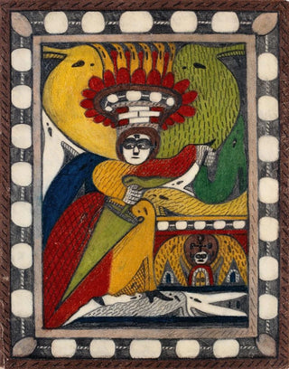Skt AdolfThronAlpaRoosali - Adolf Wölfli — widok dzieła